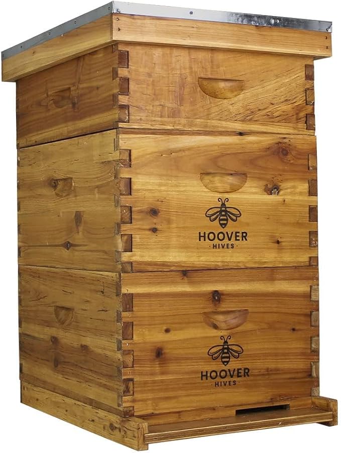 Hoover Hives Beeswax Coated Beehive Kit (Unassembled)